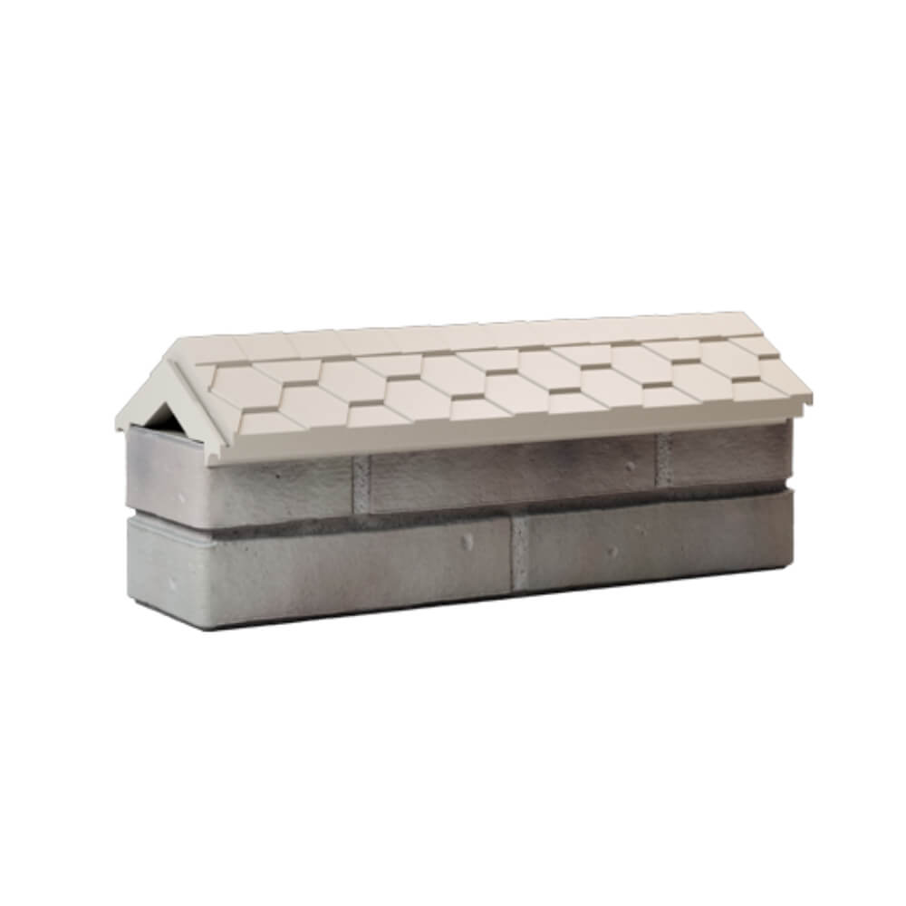 Парапет Zking Эверест Бежевый с посадкой на 0.5 кирпича (130мм) Краснодар фото