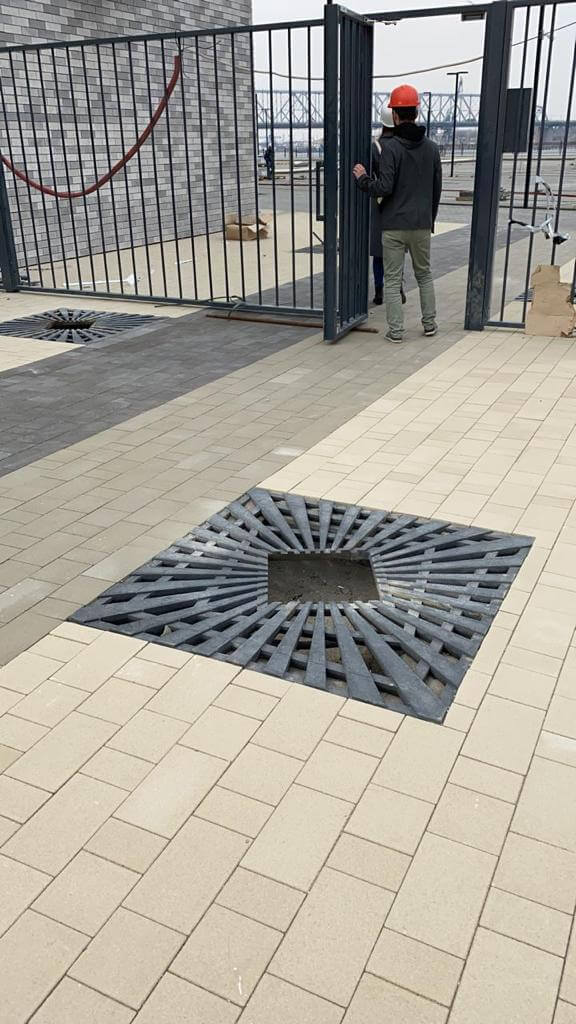 Приствольная решетка для дерева ZKING ATMOSPHERE 1.2х1.2м Черная в Краснодаре фото