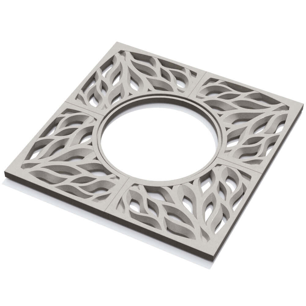 Приствольная решетка для дерева ZKING CRUST 1.2х1.2м Бежевая в Краснодаре фото