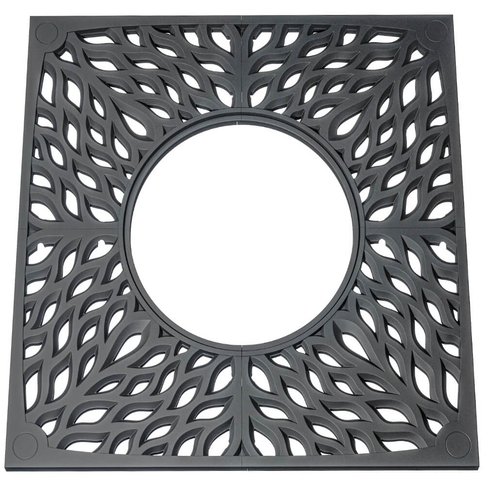 Приствольная решетка для дерева ZKING CRUST 2х2м Черная Краснодар фото