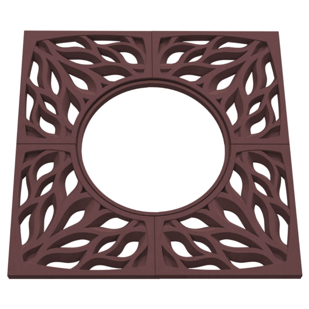 Приствольная решетка для дерева ZKING CRUST 1.2х1.2м Коричневая в Краснодаре фото