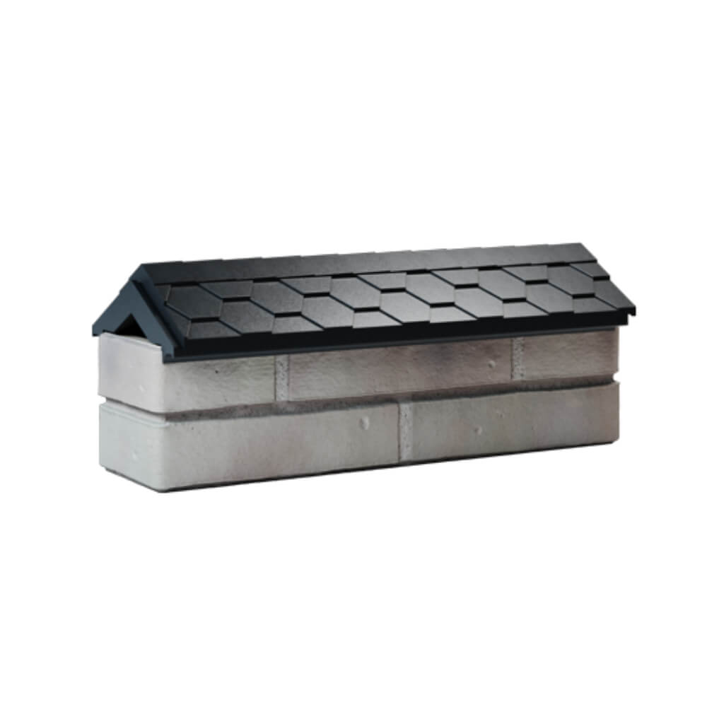 Парапет Zking Эверест Черный с посадкой на 0.5 кирпича (130мм) Краснодар фото