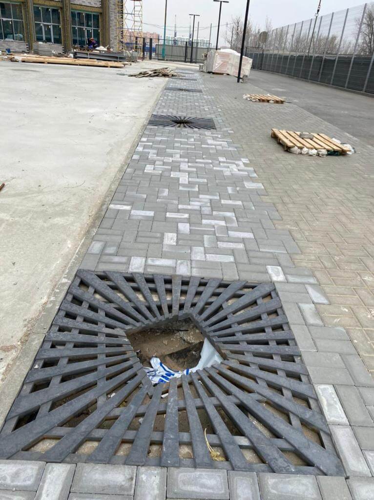 Приствольная решетка для дерева ZKING ATMOSPHERE 1.2х1.2м Черная в Краснодаре фото