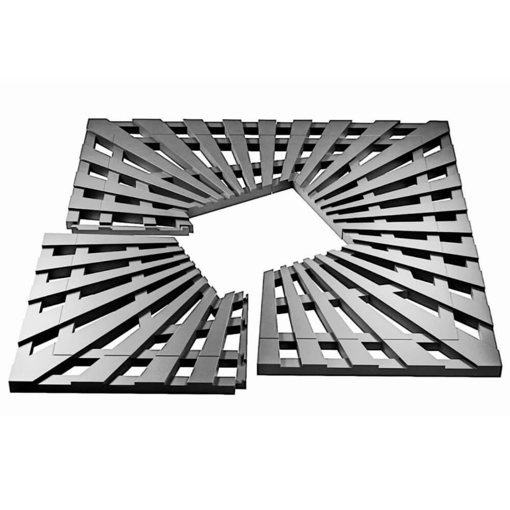 Приствольная решетка для дерева ZKING ATMOSPHERE 1.2х1.2м Серая в Краснодаре фото