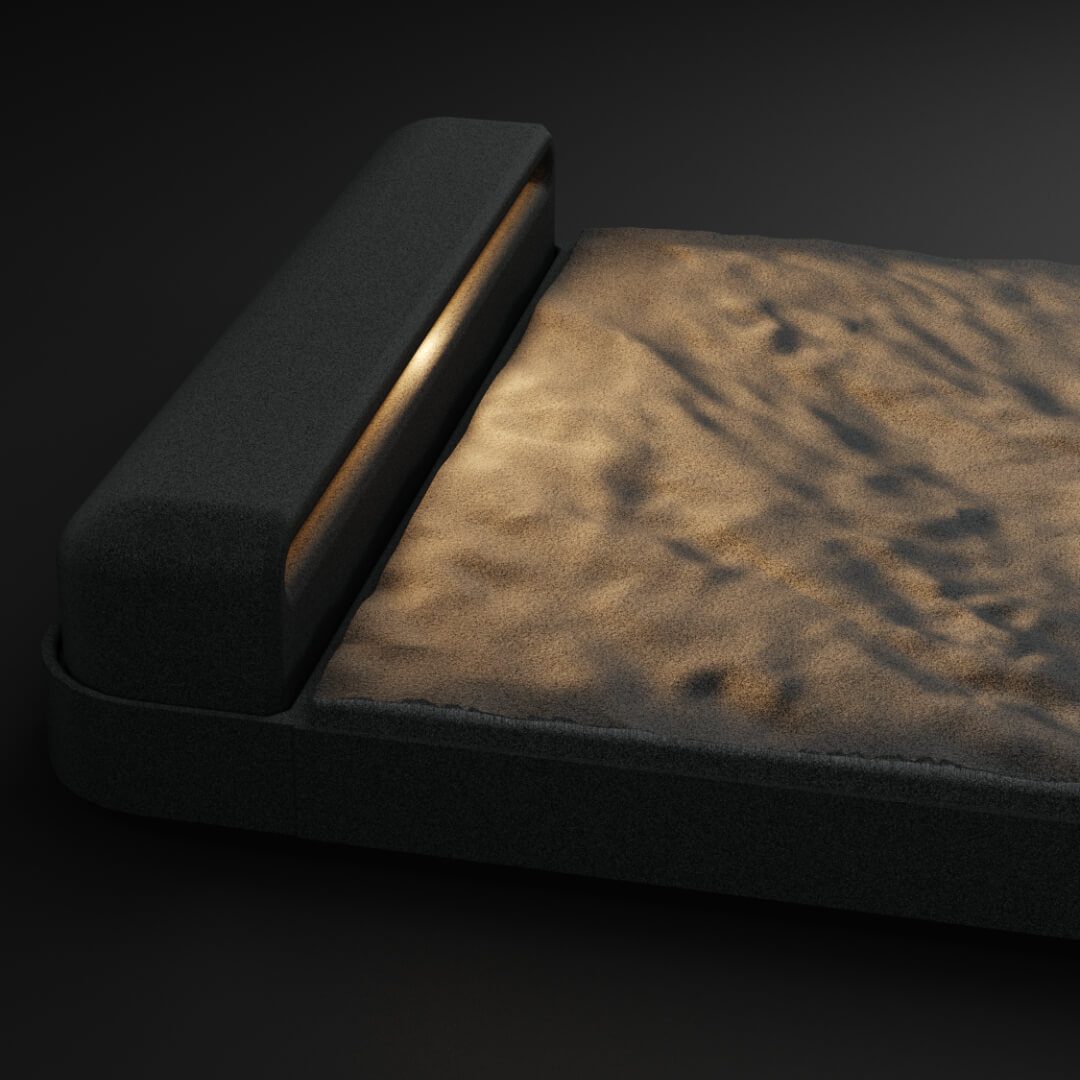 LED Светильник для шаговой плиты STONE Графитовый Серый 330х75х98мм Краснодар фото